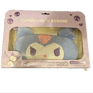 Creme X Kuromi 3D Plushie Sleep Mask Limited Edition